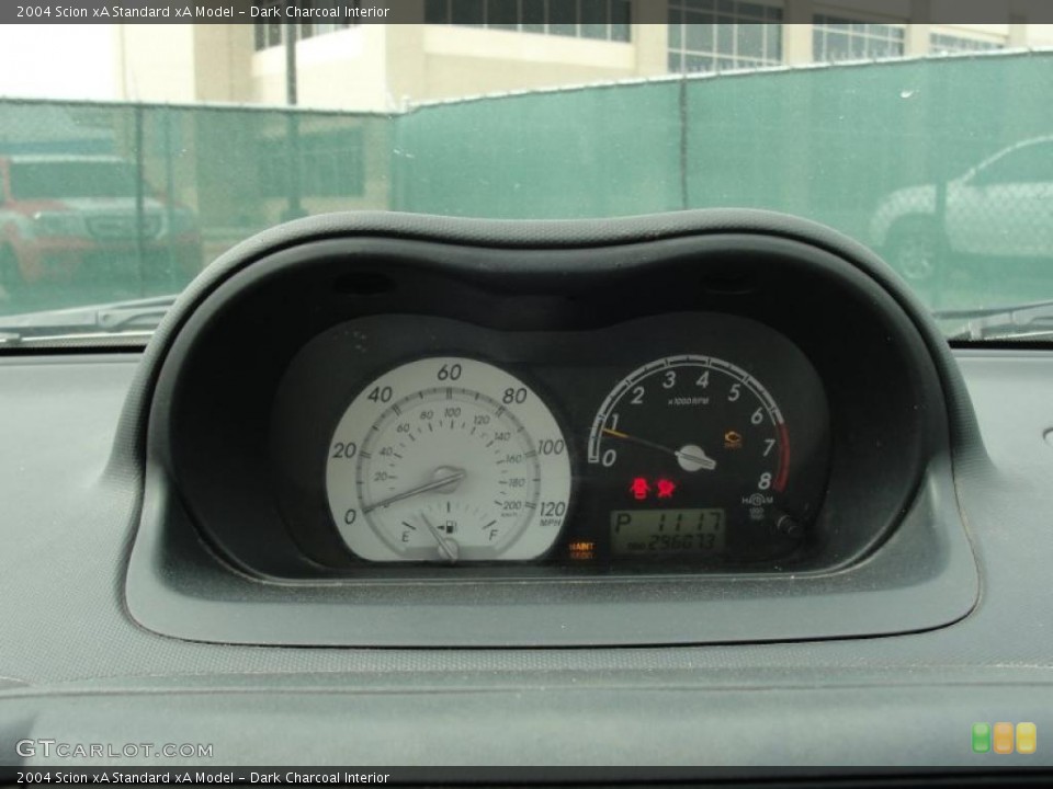 Dark Charcoal Interior Gauges for the 2004 Scion xA  #46481274