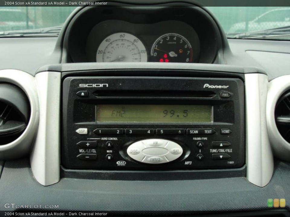 Dark Charcoal Interior Controls for the 2004 Scion xA  #46481301