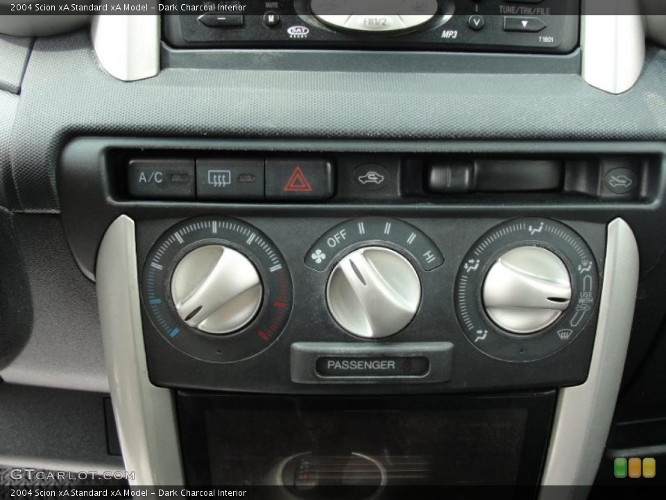 Dark Charcoal Interior Controls for the 2004 Scion xA  #46481316