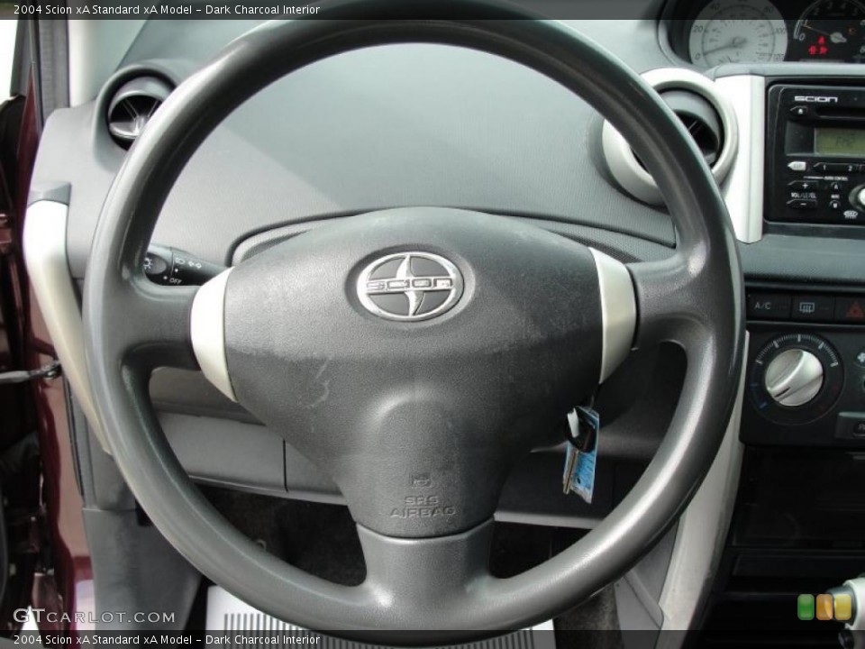 Dark Charcoal Interior Steering Wheel for the 2004 Scion xA  #46481343