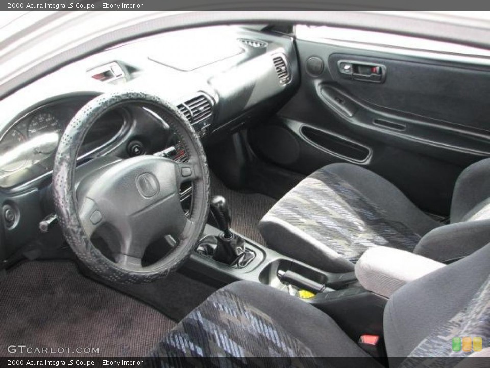Ebony 2000 Acura Integra Interiors