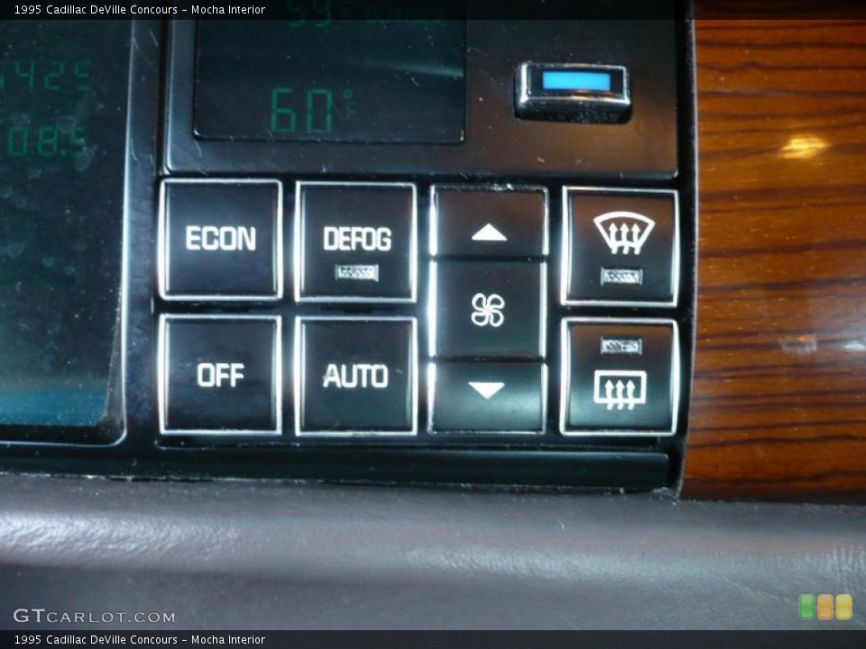 Mocha Interior Controls for the 1995 Cadillac DeVille Concours #46482216