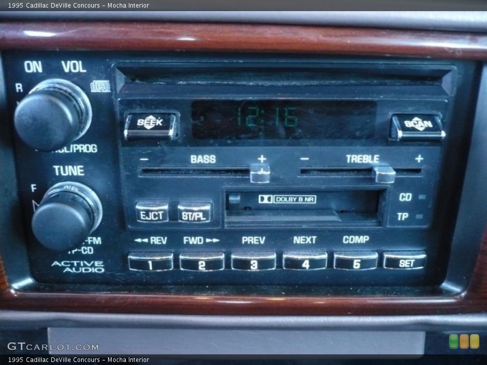 Mocha Interior Controls for the 1995 Cadillac DeVille Concours #46482231