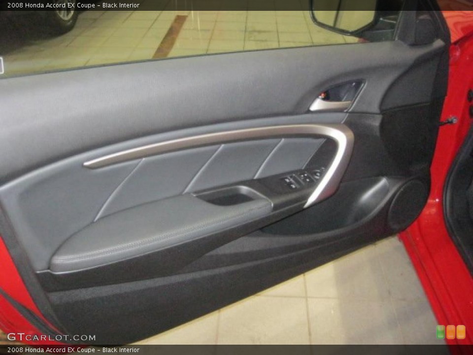 Black Interior Door Panel for the 2008 Honda Accord EX Coupe #46483101