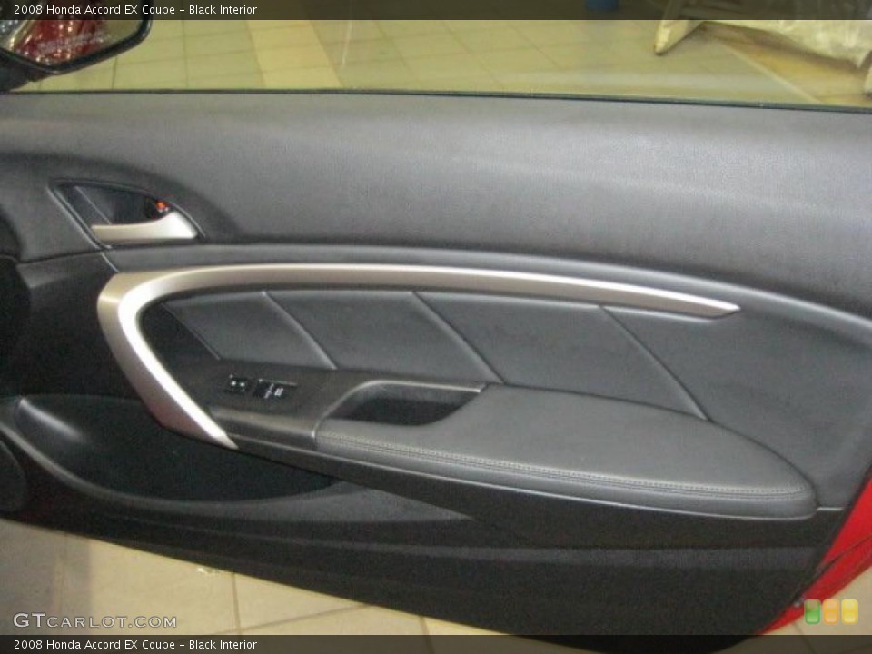 Black Interior Door Panel for the 2008 Honda Accord EX Coupe #46483341