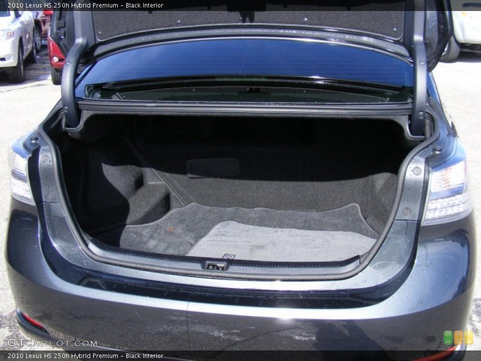 Black Interior Trunk for the 2010 Lexus HS 250h Hybrid Premium #46484613