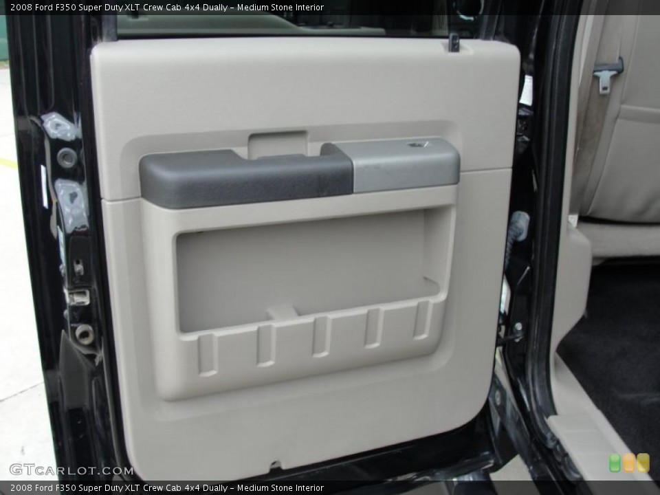 Medium Stone Interior Door Panel for the 2008 Ford F350 Super Duty XLT Crew Cab 4x4 Dually #46485048