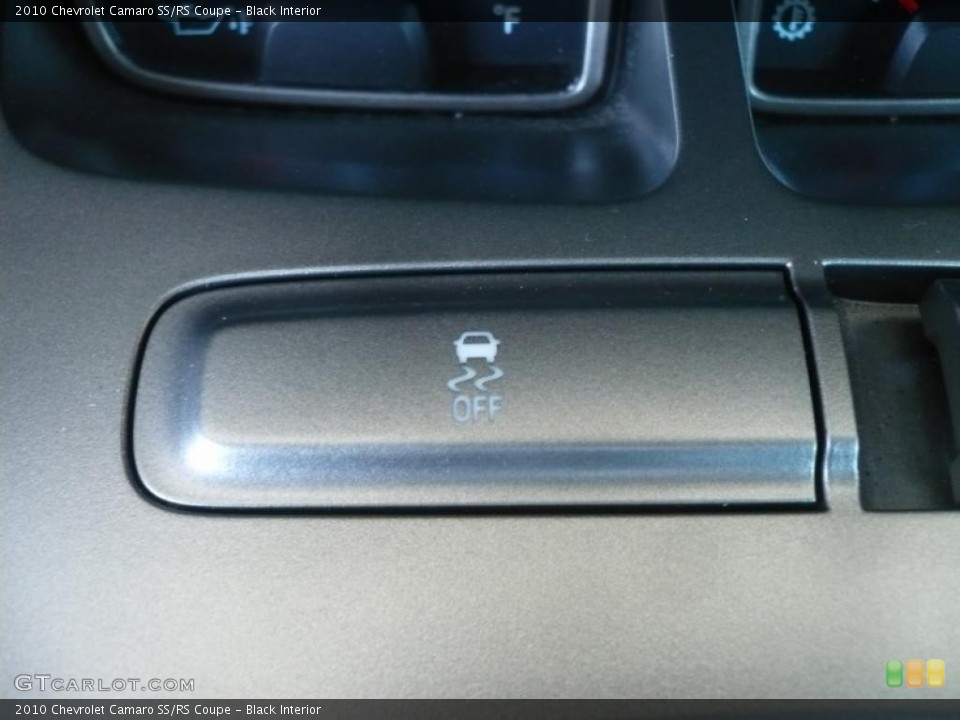 Black Interior Controls for the 2010 Chevrolet Camaro SS/RS Coupe #46485312