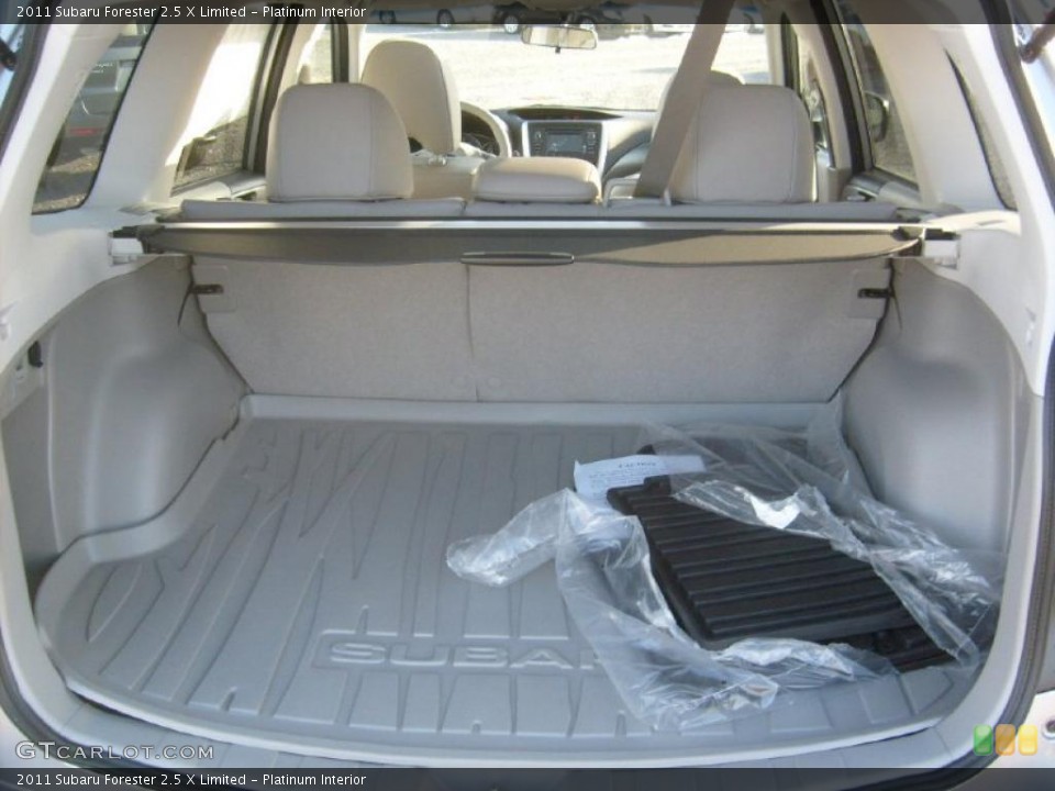 Platinum Interior Trunk for the 2011 Subaru Forester 2.5 X Limited #46485333