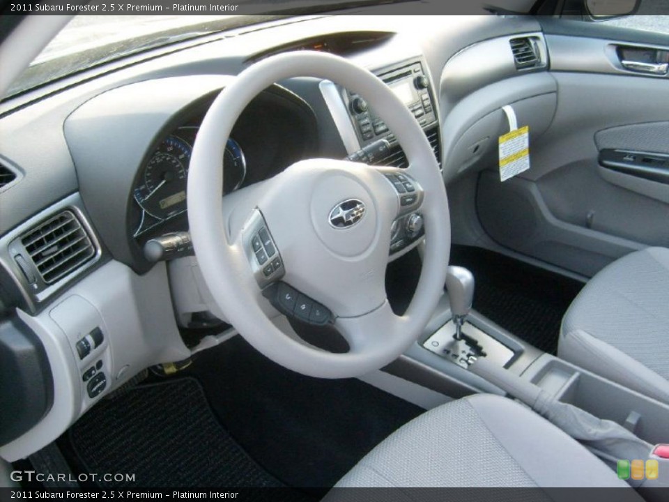 Platinum Interior Prime Interior for the 2011 Subaru Forester 2.5 X Premium #46485587