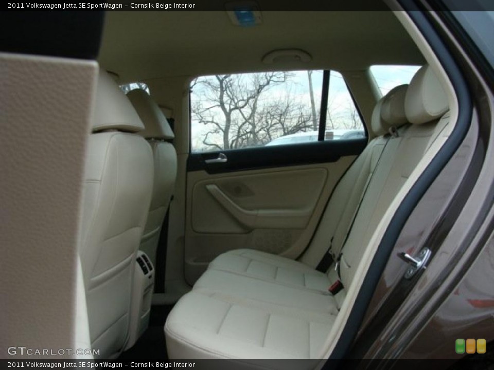 Cornsilk Beige Interior Photo for the 2011 Volkswagen Jetta SE SportWagen #46486227
