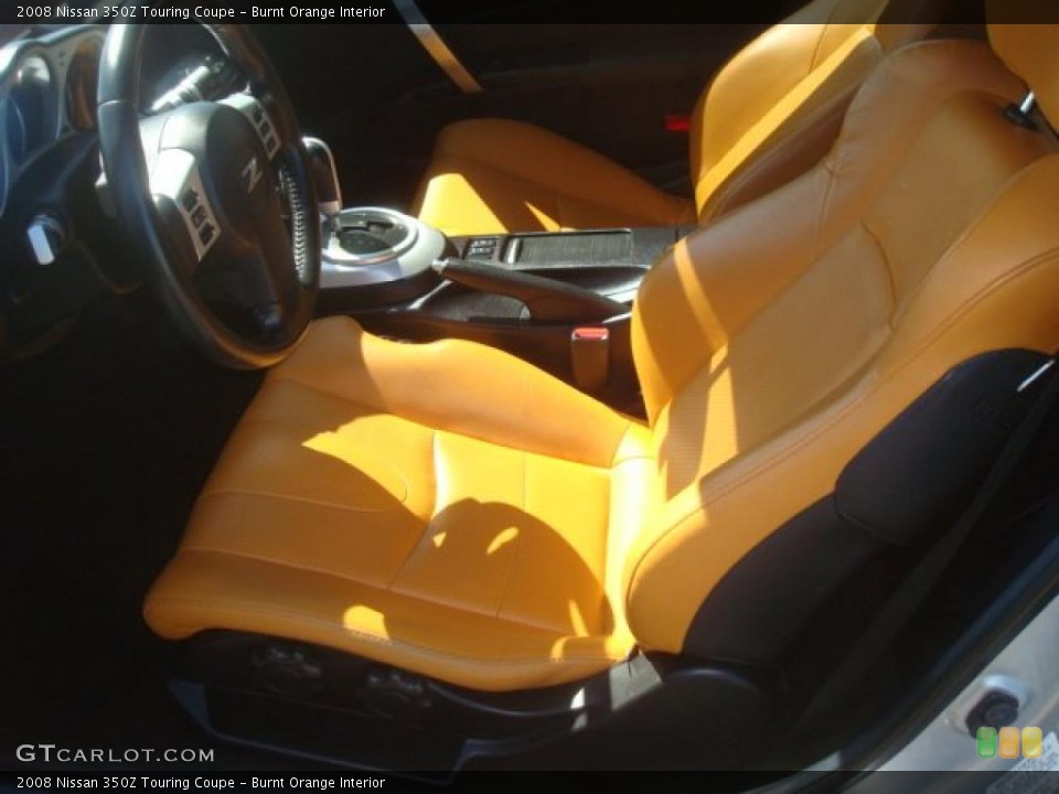 Burnt Orange Interior Photo for the 2008 Nissan 350Z Touring Coupe #46486254
