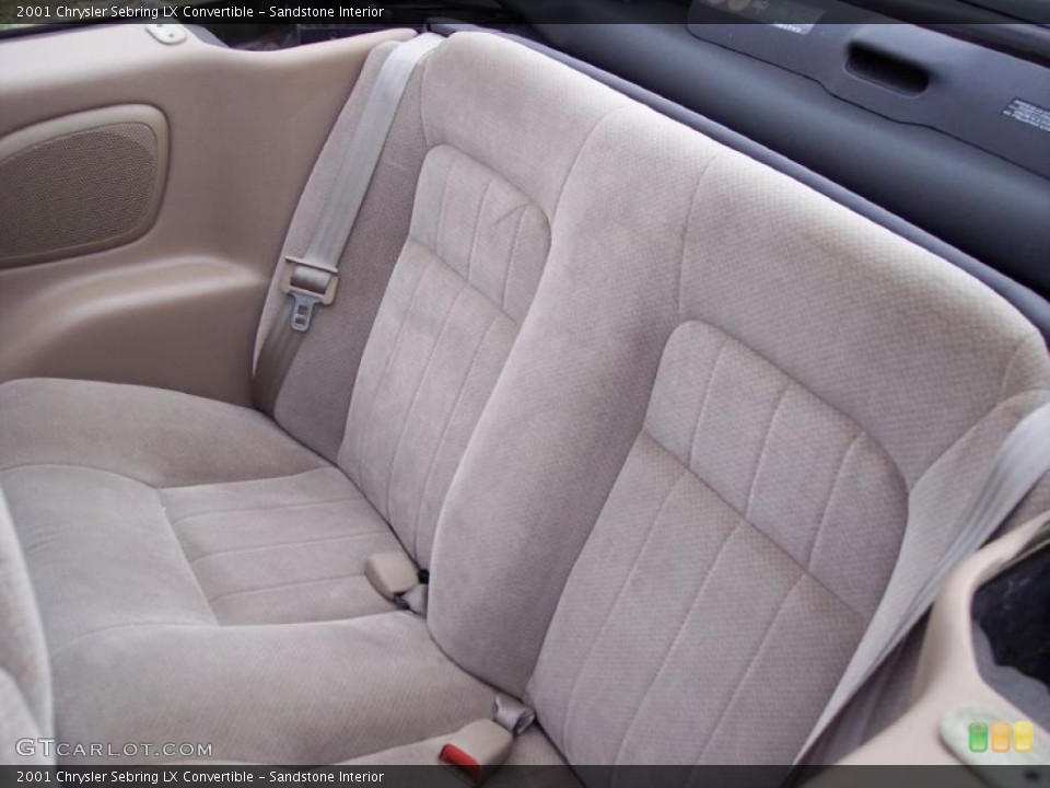 Sandstone Interior Photo for the 2001 Chrysler Sebring LX Convertible #46486512