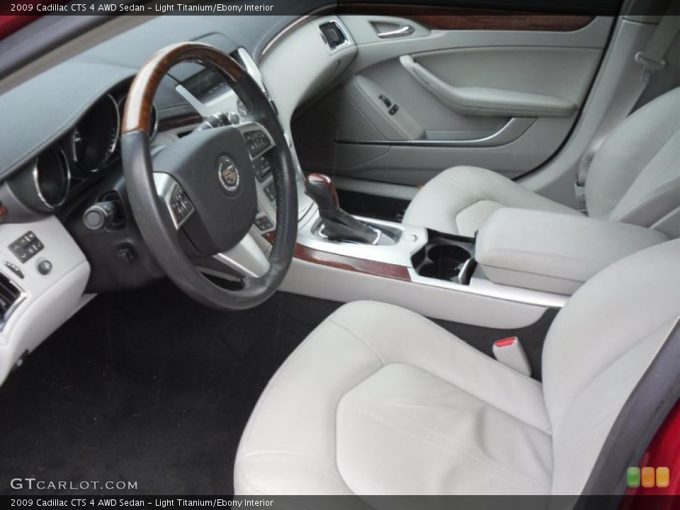 Light Titanium/Ebony Interior Photo for the 2009 Cadillac CTS 4 AWD Sedan #46486821