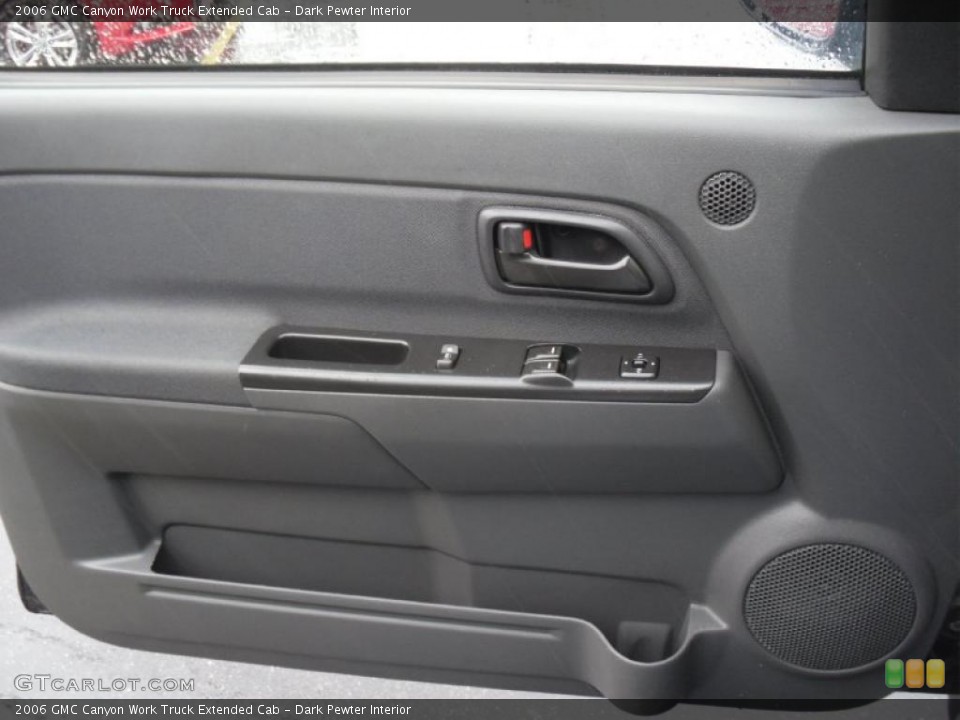 Dark Pewter Interior Door Panel for the 2006 GMC Canyon Work Truck Extended Cab #46487085
