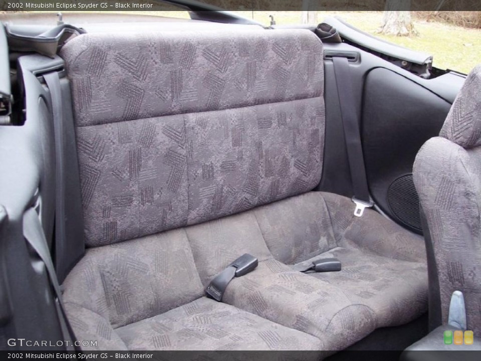 Black Interior Photo for the 2002 Mitsubishi Eclipse Spyder GS #46487643