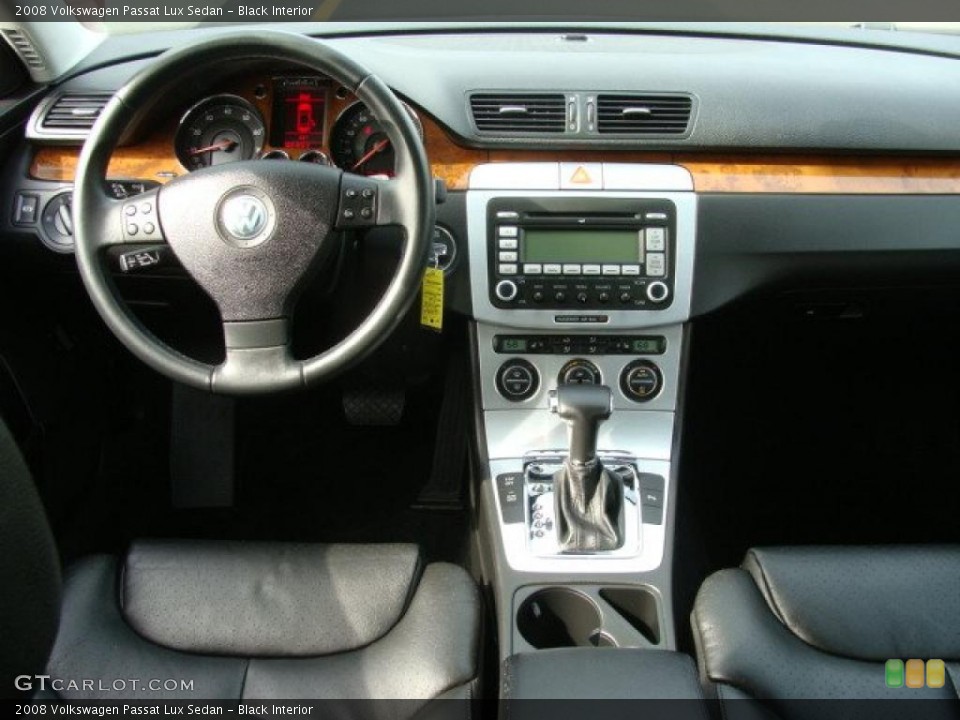Black Interior Dashboard for the 2008 Volkswagen Passat Lux Sedan #46488305