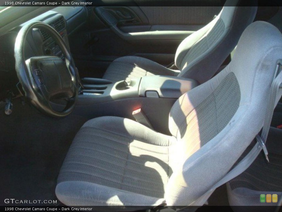 Dark Grey Interior Photo for the 1998 Chevrolet Camaro Coupe #46489626