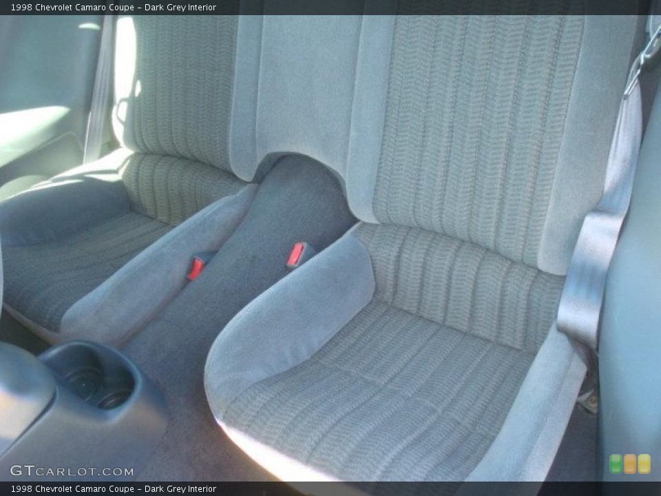 Dark Grey Interior Photo for the 1998 Chevrolet Camaro Coupe #46489638