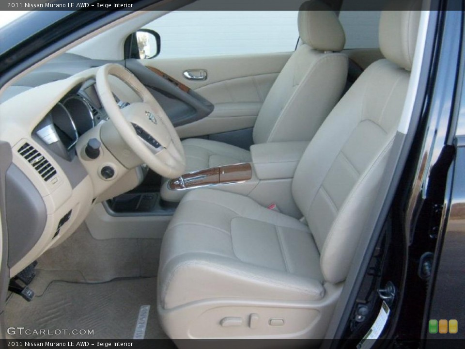 Beige Interior Photo for the 2011 Nissan Murano LE AWD #46489680