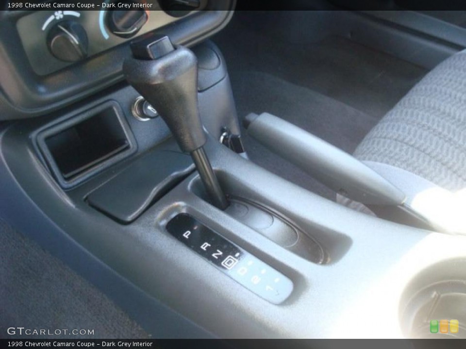 Dark Grey Interior Transmission for the 1998 Chevrolet Camaro Coupe #46489716