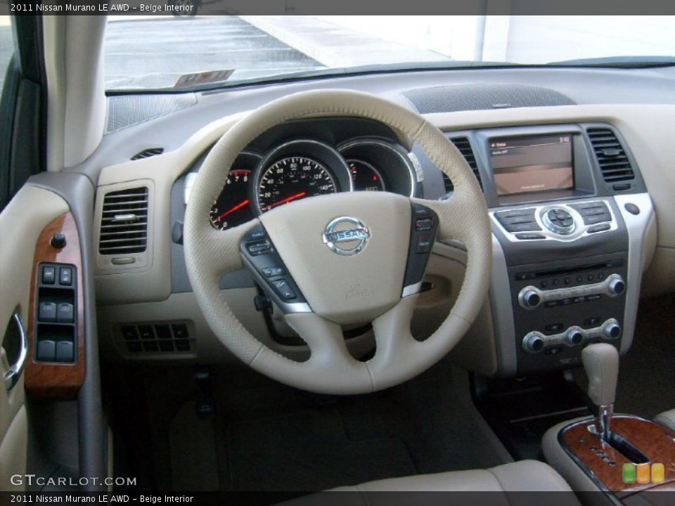 Beige Interior Dashboard for the 2011 Nissan Murano LE AWD #46489740