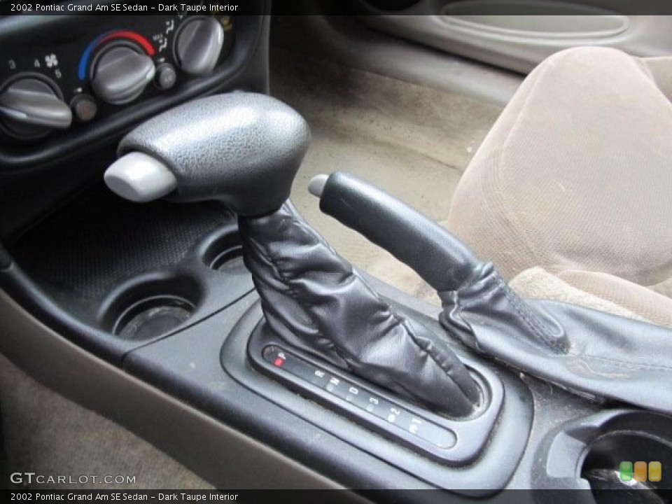 Dark Taupe Interior Transmission for the 2002 Pontiac Grand Am SE Sedan #46490019
