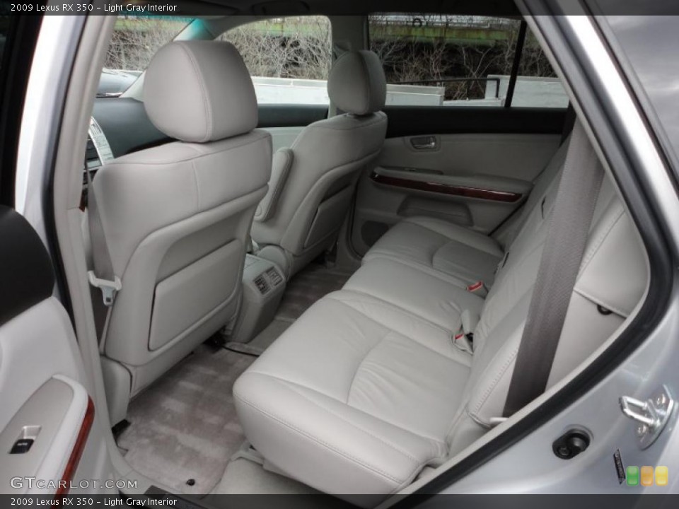 Light Gray Interior Photo for the 2009 Lexus RX 350 #46490343