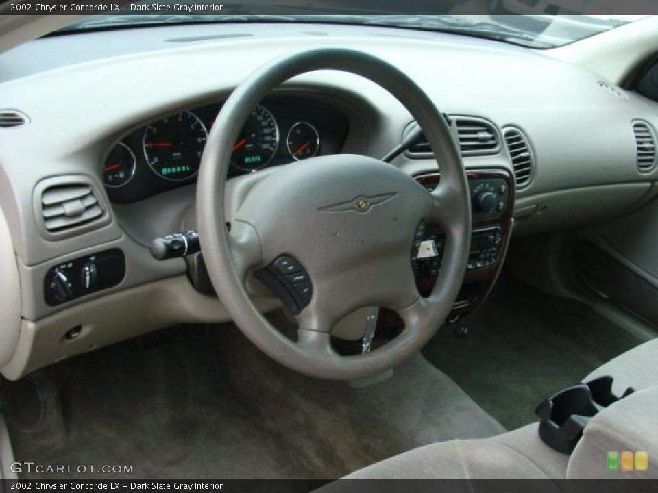 Dark Slate Gray Interior Dashboard for the 2002 Chrysler Concorde LX #46490766
