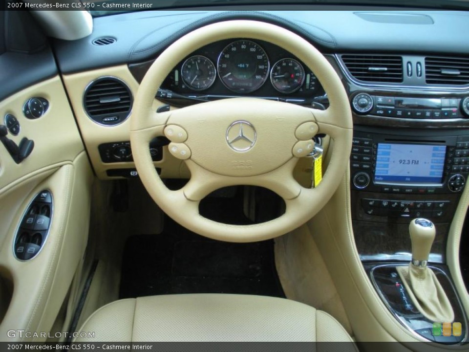Cashmere Interior Dashboard for the 2007 Mercedes-Benz CLS 550 #46491459