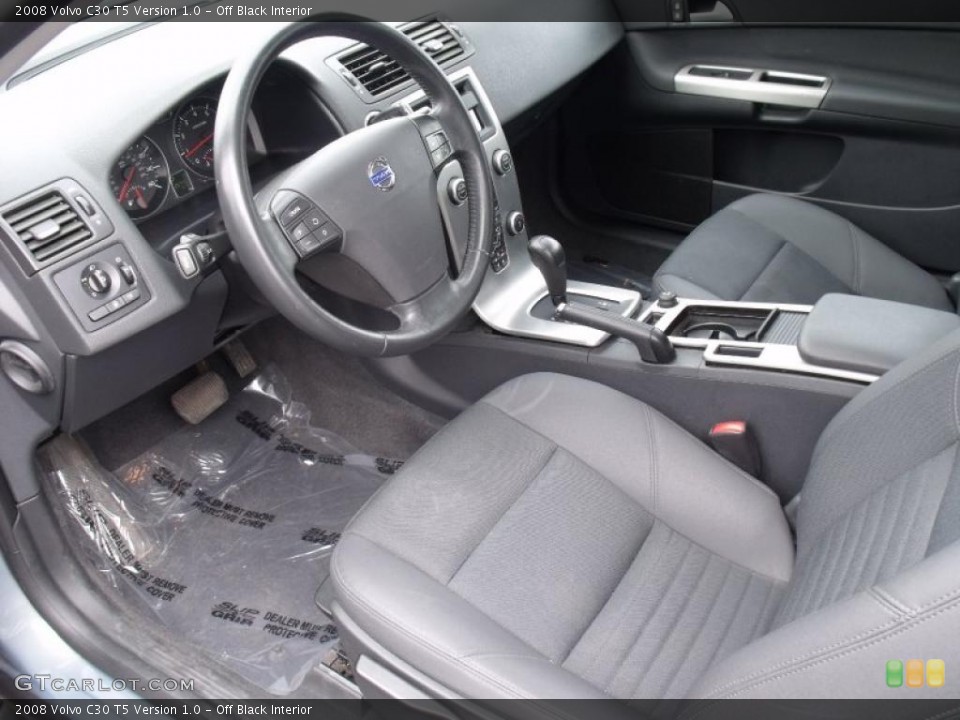 Off Black Interior Photo for the 2008 Volvo C30 T5 Version 1.0 #46492002