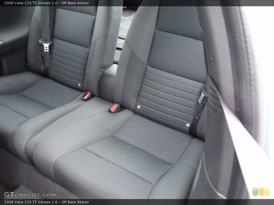 Off Black Interior Photo for the 2008 Volvo C30 T5 Version 1.0 #46492017
