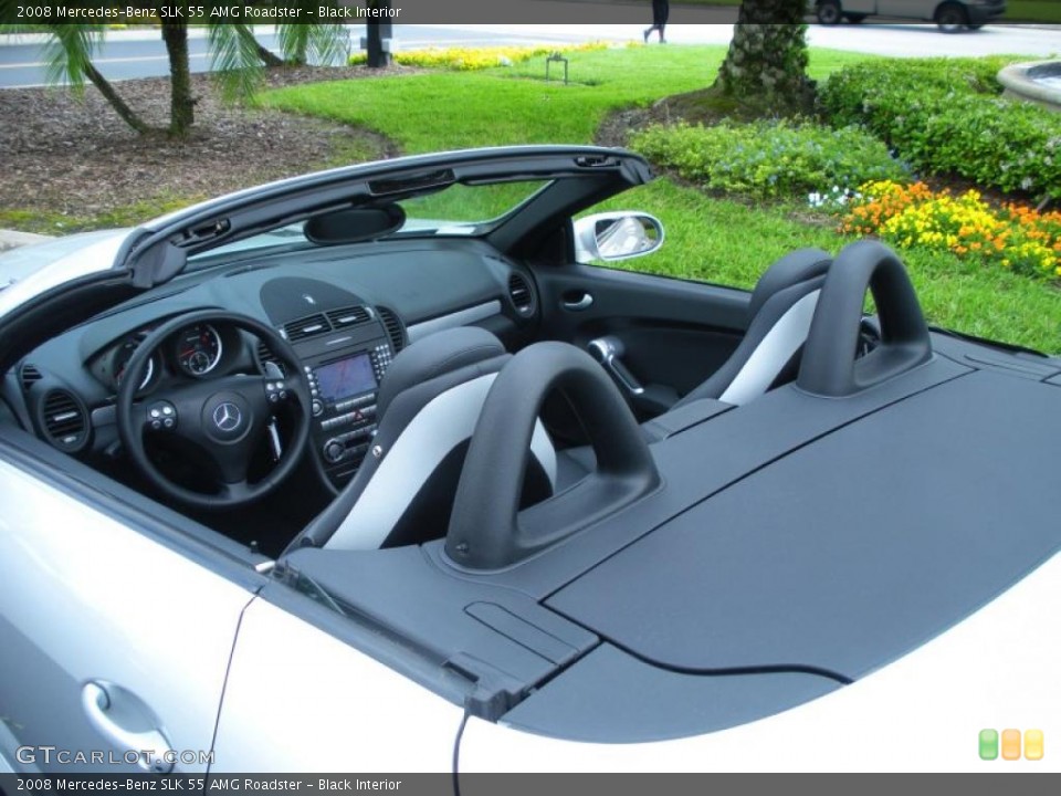 Black Interior Photo for the 2008 Mercedes-Benz SLK 55 AMG Roadster #46492122