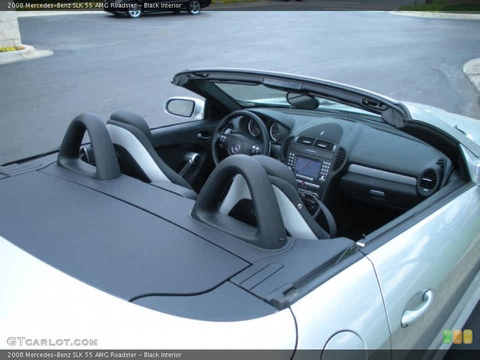 Black Interior Photo for the 2008 Mercedes-Benz SLK 55 AMG Roadster #46492137