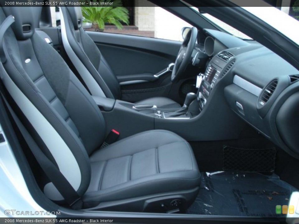 Black Interior Photo for the 2008 Mercedes-Benz SLK 55 AMG Roadster #46492254