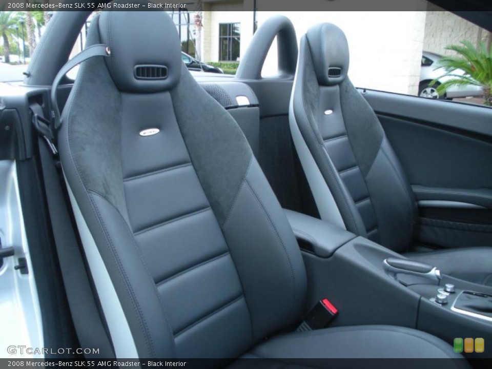 Black Interior Photo for the 2008 Mercedes-Benz SLK 55 AMG Roadster #46492278