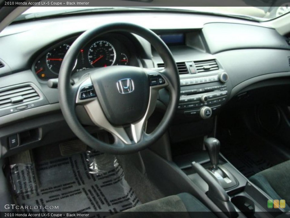 Black Interior Prime Interior for the 2010 Honda Accord LX-S Coupe #46492605