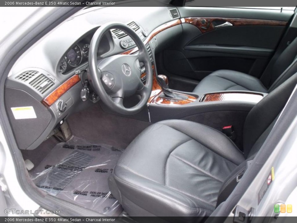 Charcoal Interior Prime Interior for the 2006 Mercedes-Benz E 350 4Matic Sedan #46492668