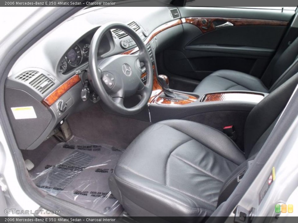 Charcoal 2006 Mercedes-Benz E Interiors