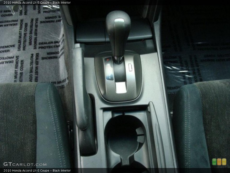 Black Interior Transmission for the 2010 Honda Accord LX-S Coupe #46492710