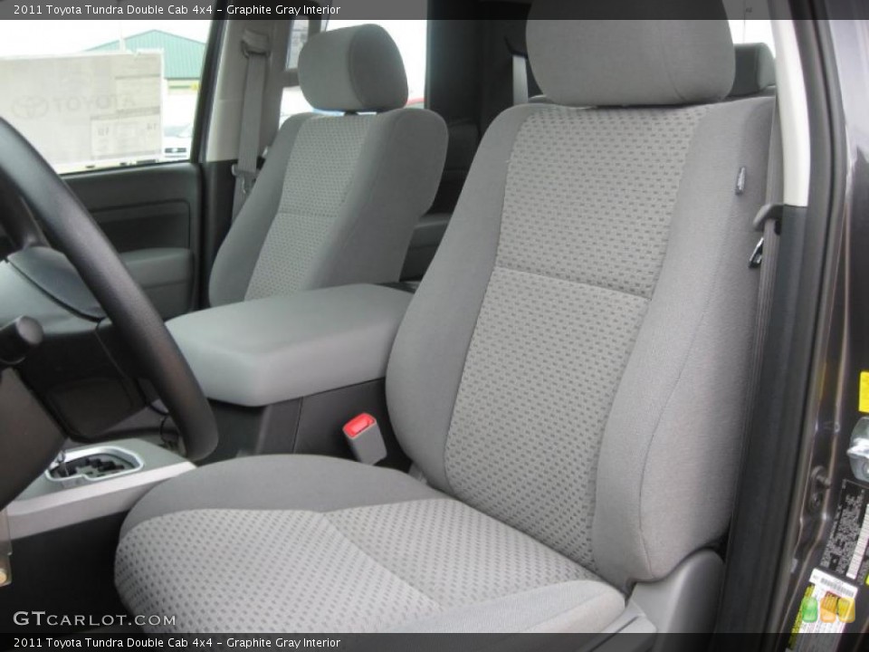 Graphite Gray Interior Photo for the 2011 Toyota Tundra Double Cab 4x4 #46492752