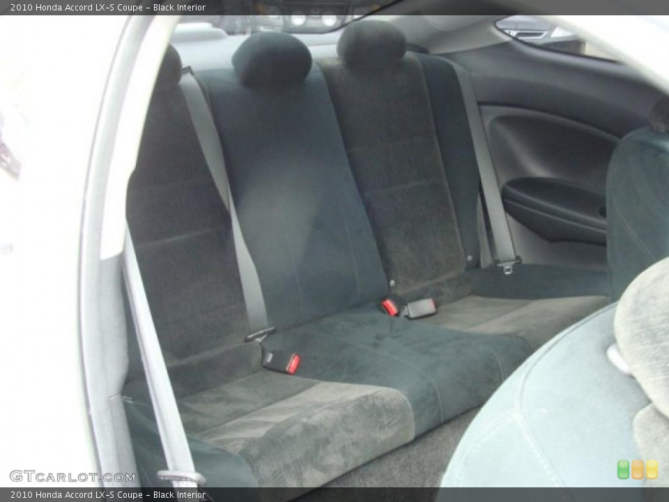 Black Interior Photo for the 2010 Honda Accord LX-S Coupe #46492758