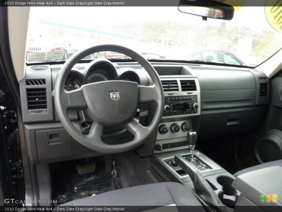 Dark Slate Gray/Light Slate Gray Interior Dashboard for the 2010 Dodge Nitro Heat 4x4 #46494057