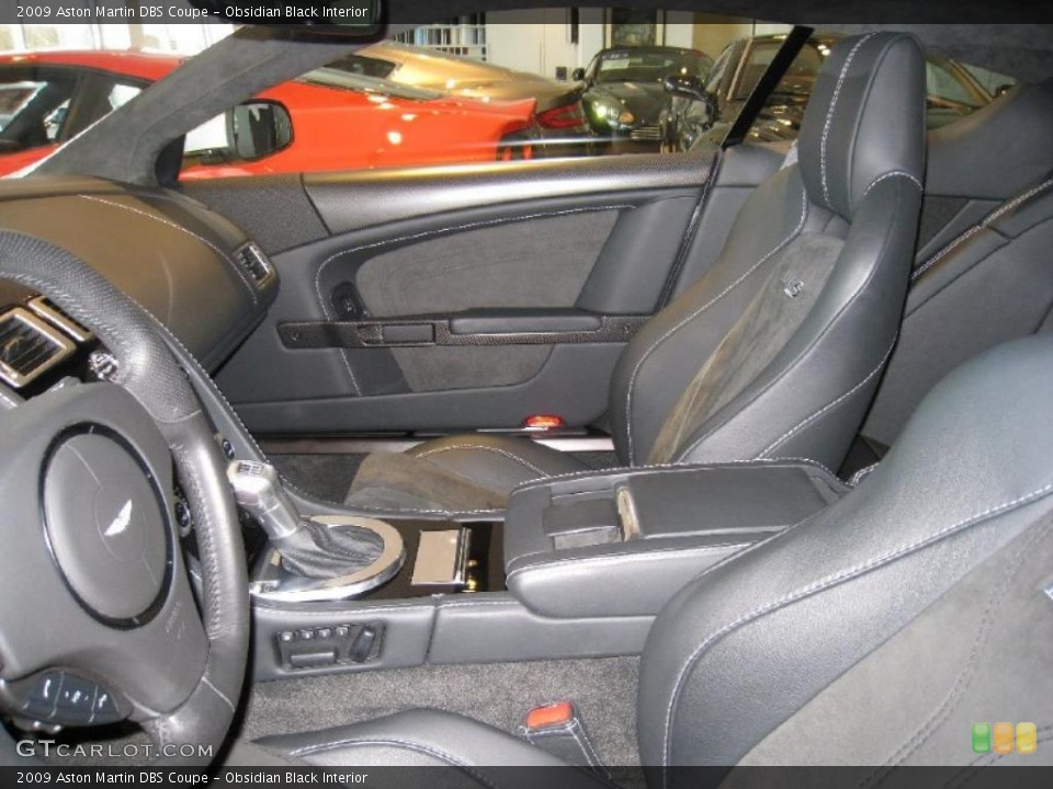 Obsidian Black Interior Photo for the 2009 Aston Martin DBS Coupe #46494315