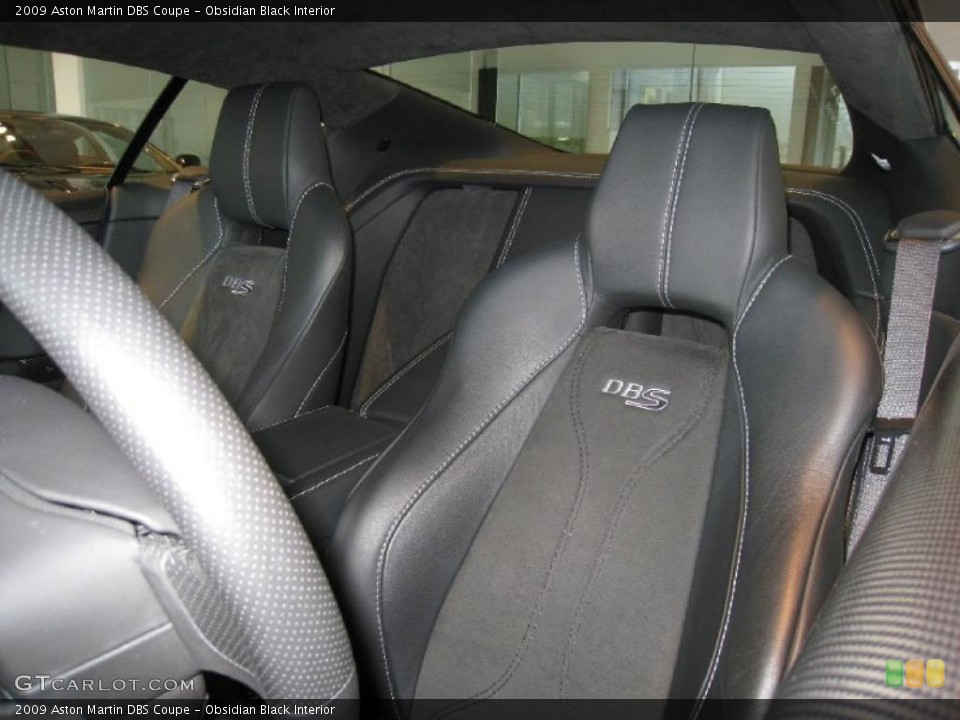 Obsidian Black Interior Photo for the 2009 Aston Martin DBS Coupe #46494321