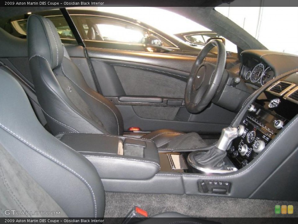 Obsidian Black Interior Photo for the 2009 Aston Martin DBS Coupe #46494342