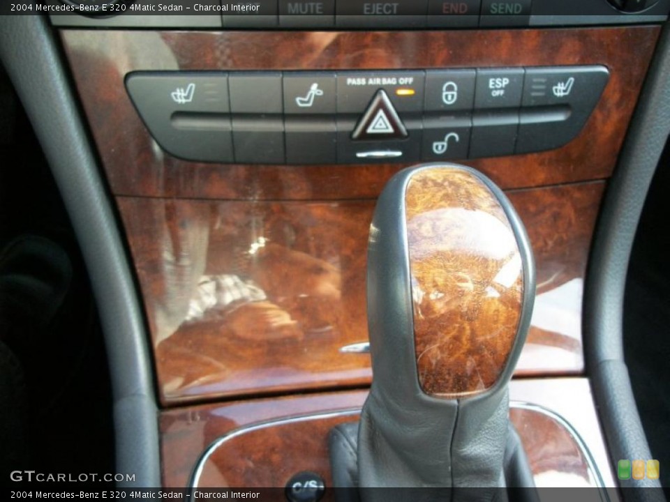 Charcoal Interior Controls for the 2004 Mercedes-Benz E 320 4Matic Sedan #46495032