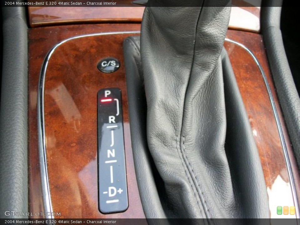 Charcoal Interior Transmission for the 2004 Mercedes-Benz E 320 4Matic Sedan #46495041