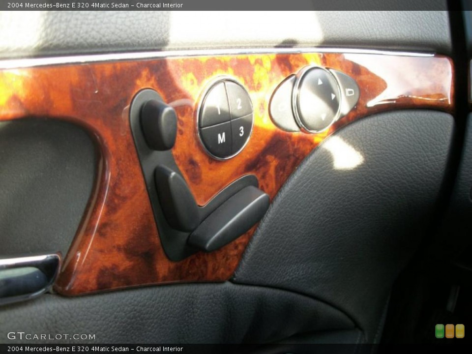 Charcoal Interior Controls for the 2004 Mercedes-Benz E 320 4Matic Sedan #46495065