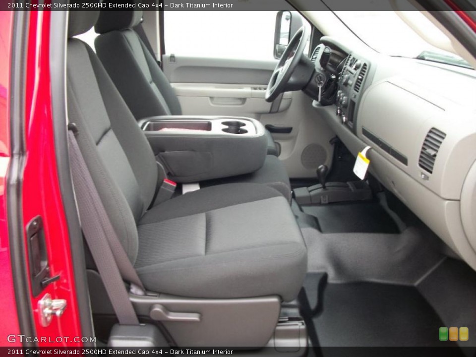 Dark Titanium Interior Photo for the 2011 Chevrolet Silverado 2500HD Extended Cab 4x4 #46497114